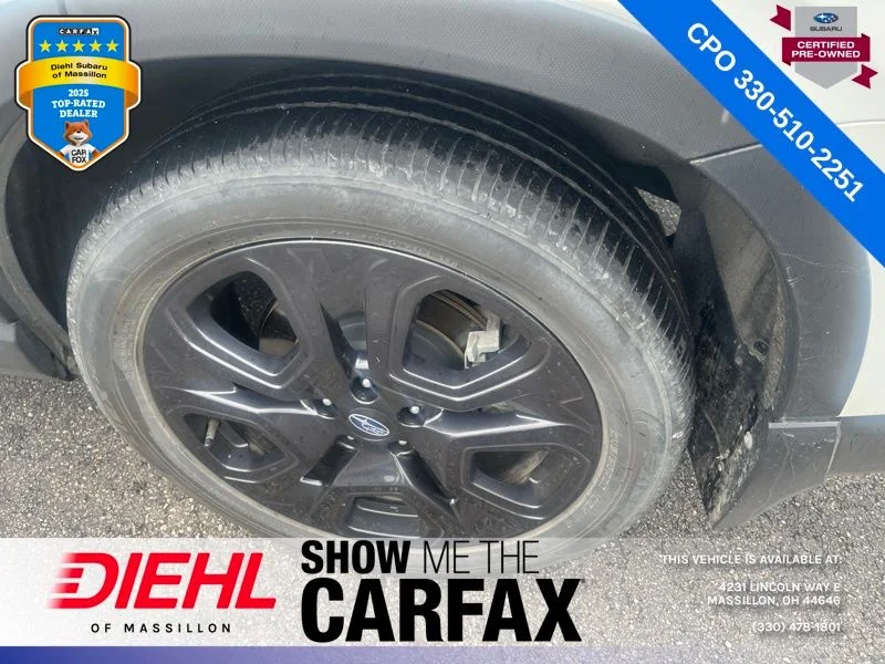 Certified Used 2023 White Subaru Onyx Edition image 9