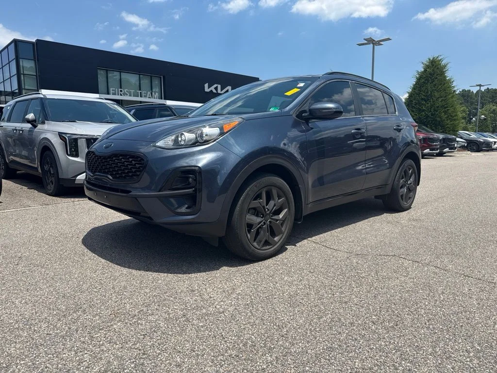 Used 2021 Blue Kia S image 1