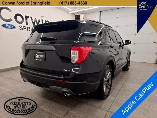 Certified Used 2022 Agate Black Metallic Ford XLT image 7