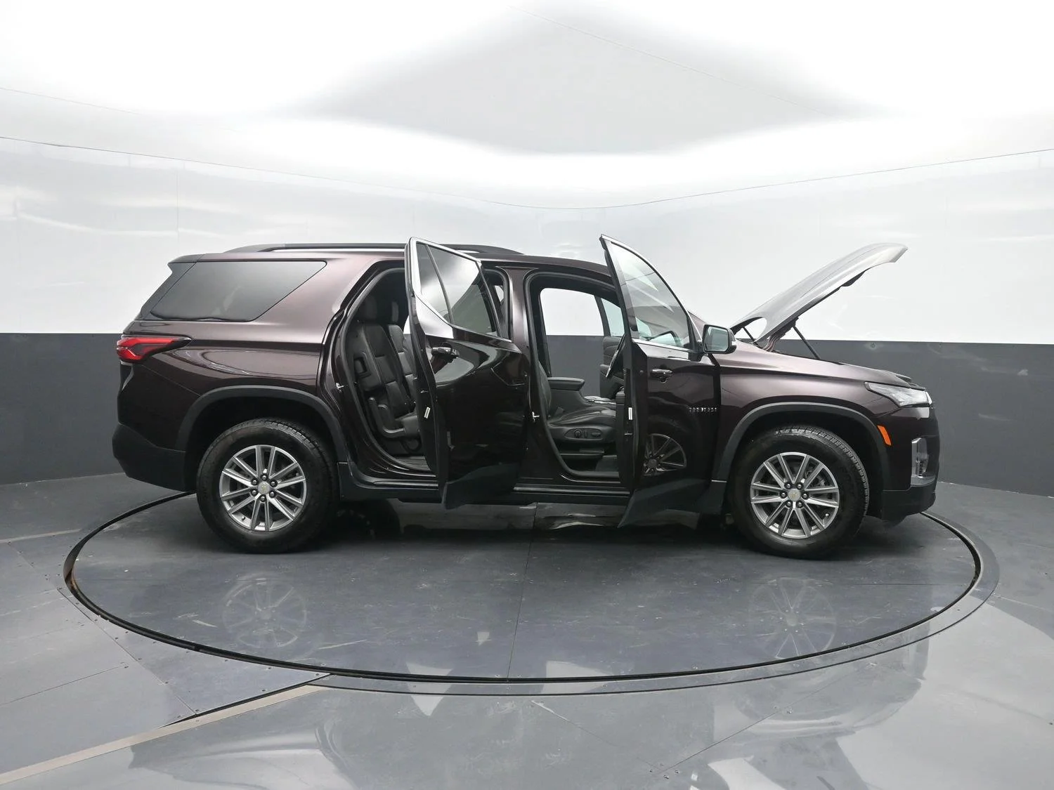 Used 2022 Black Cherry Metallic Chevrolet LT Leather image 50