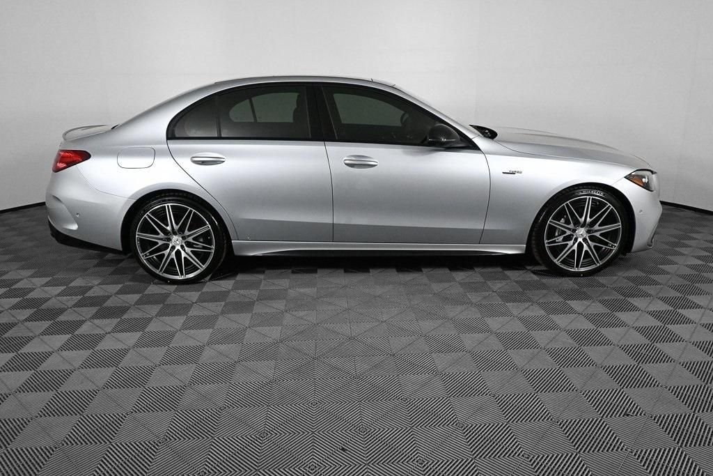 New 2025 Cirrus Silver Metallic Mercedes-Benz AMG® C 43 4MATIC® Sedan image 22