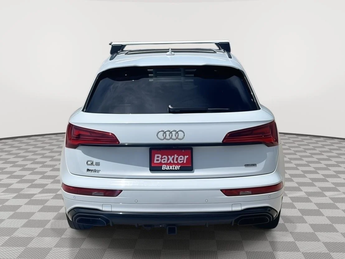 Used 2022 Glacier White Metallic Audi S line Premium Plus image 4