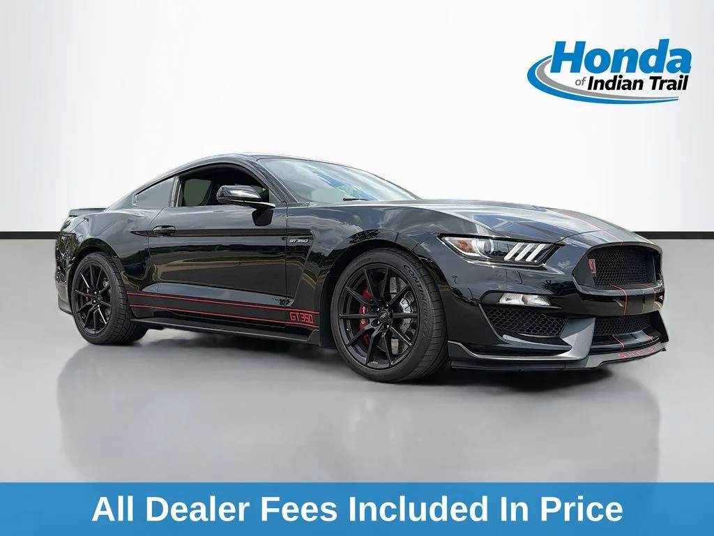Used 2017 Shadow Black Ford Shelby GT350 image 1