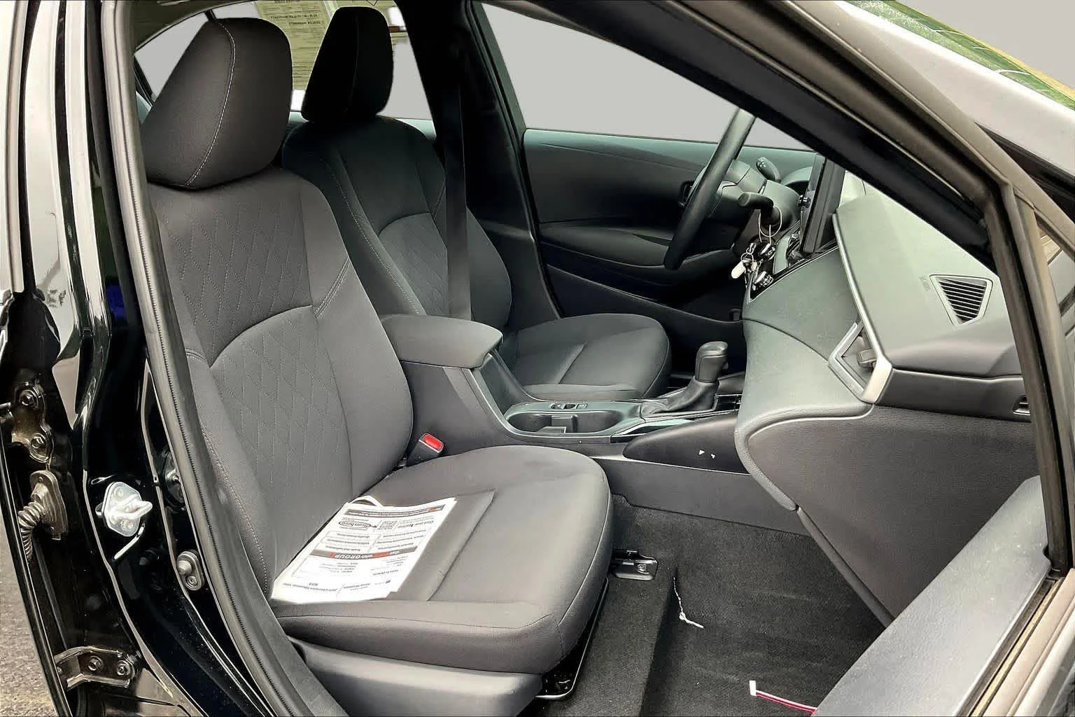 Used 2024 Midnight Black Metallic Toyota LE image 9