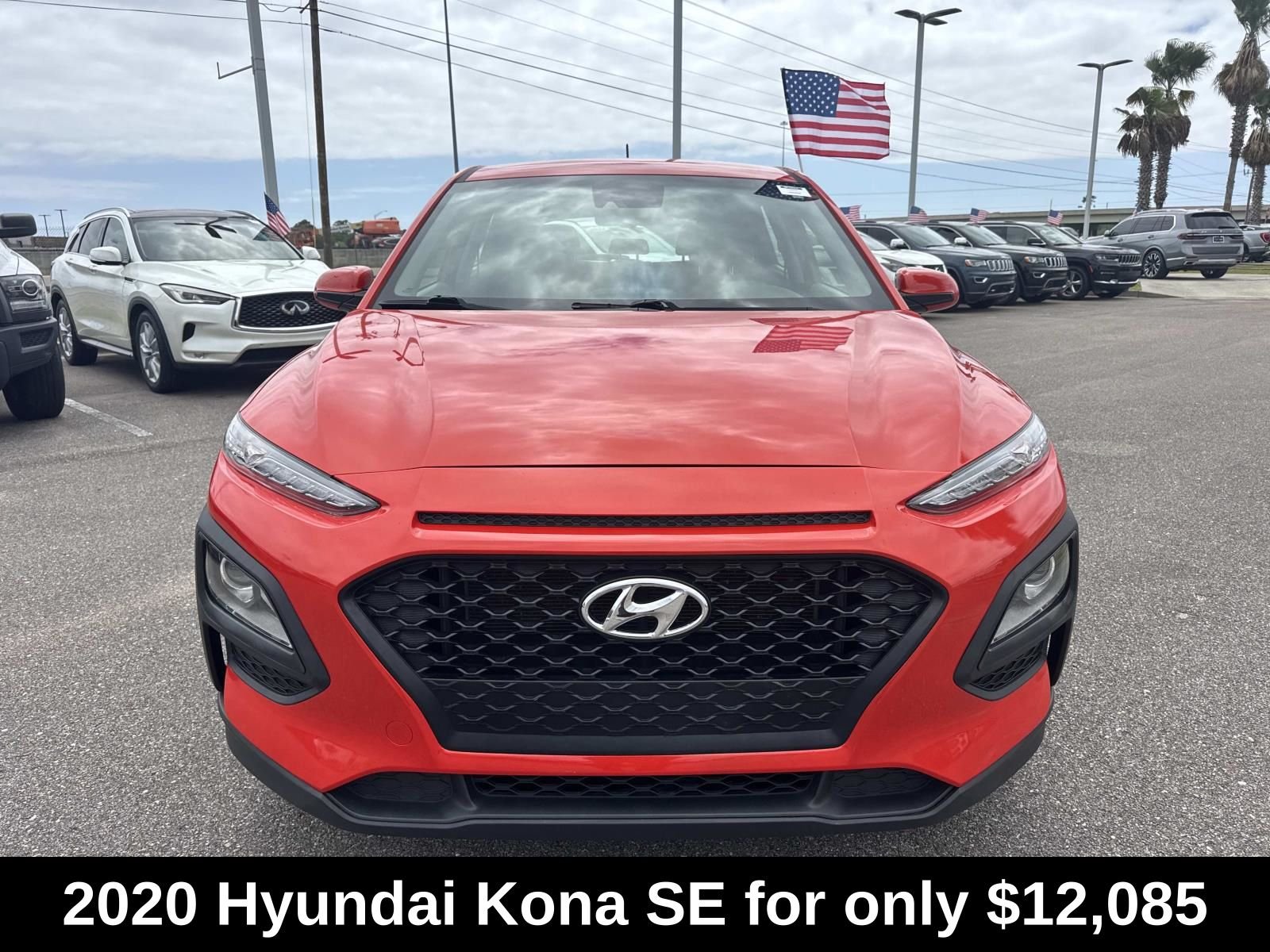 Used 2020 Hyundai Kona SE with VIN KM8K12AA7LU485674 for sale in D'Iberville, MS