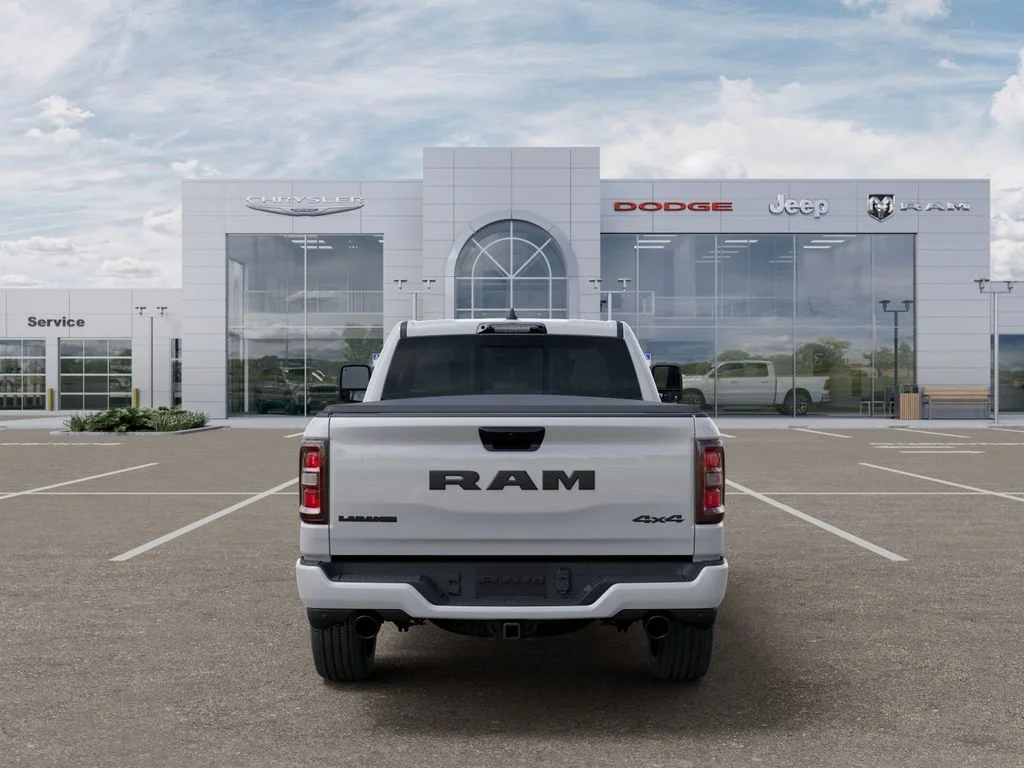 New 2026 Bright White Clear-Coat Exterior Paint RAM Laramie image 8