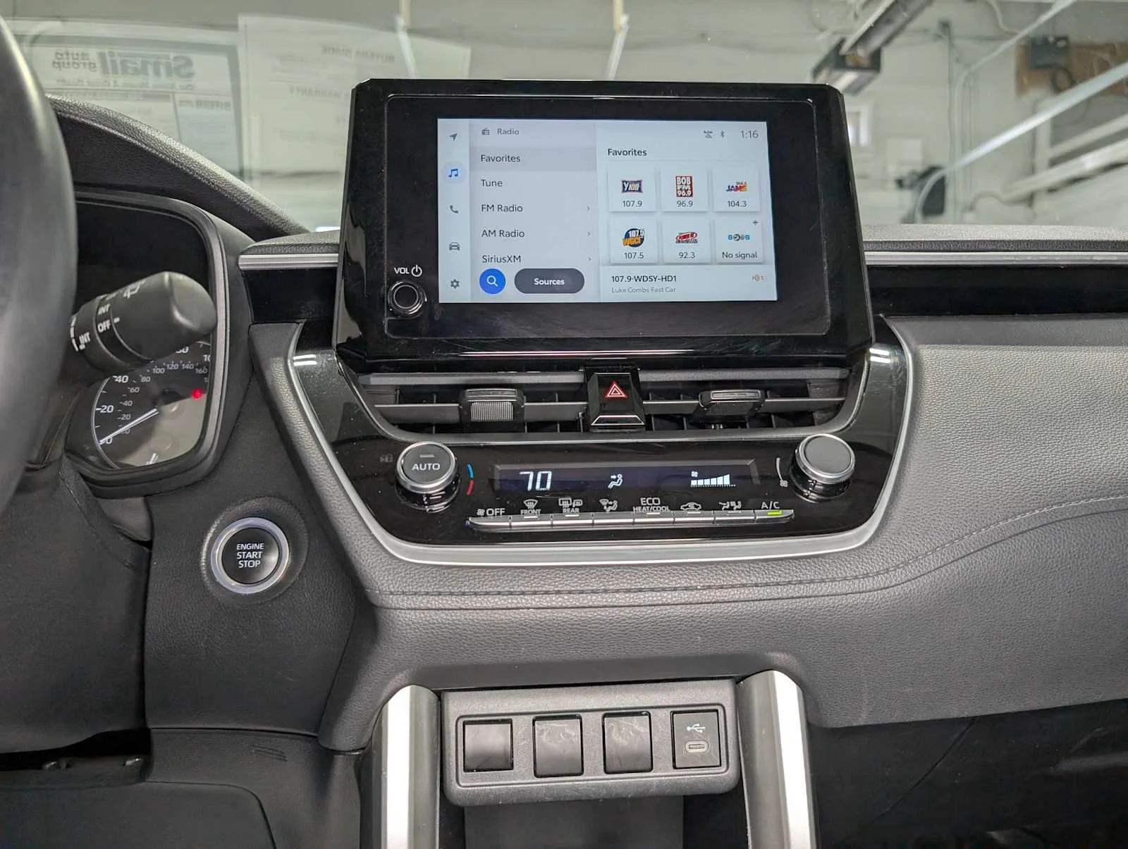 Used 2023 Sonic Silver Toyota LE image 32