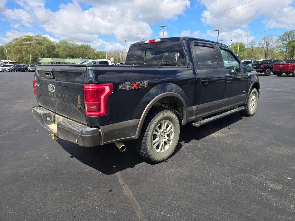 Used 2016 Shadow Black Ford Lariat image 3