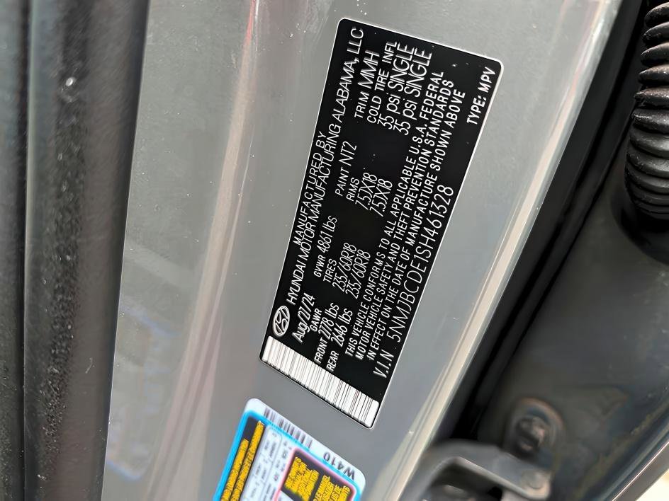 Used 2025 Hampton Gray Hyundai SEL image 64