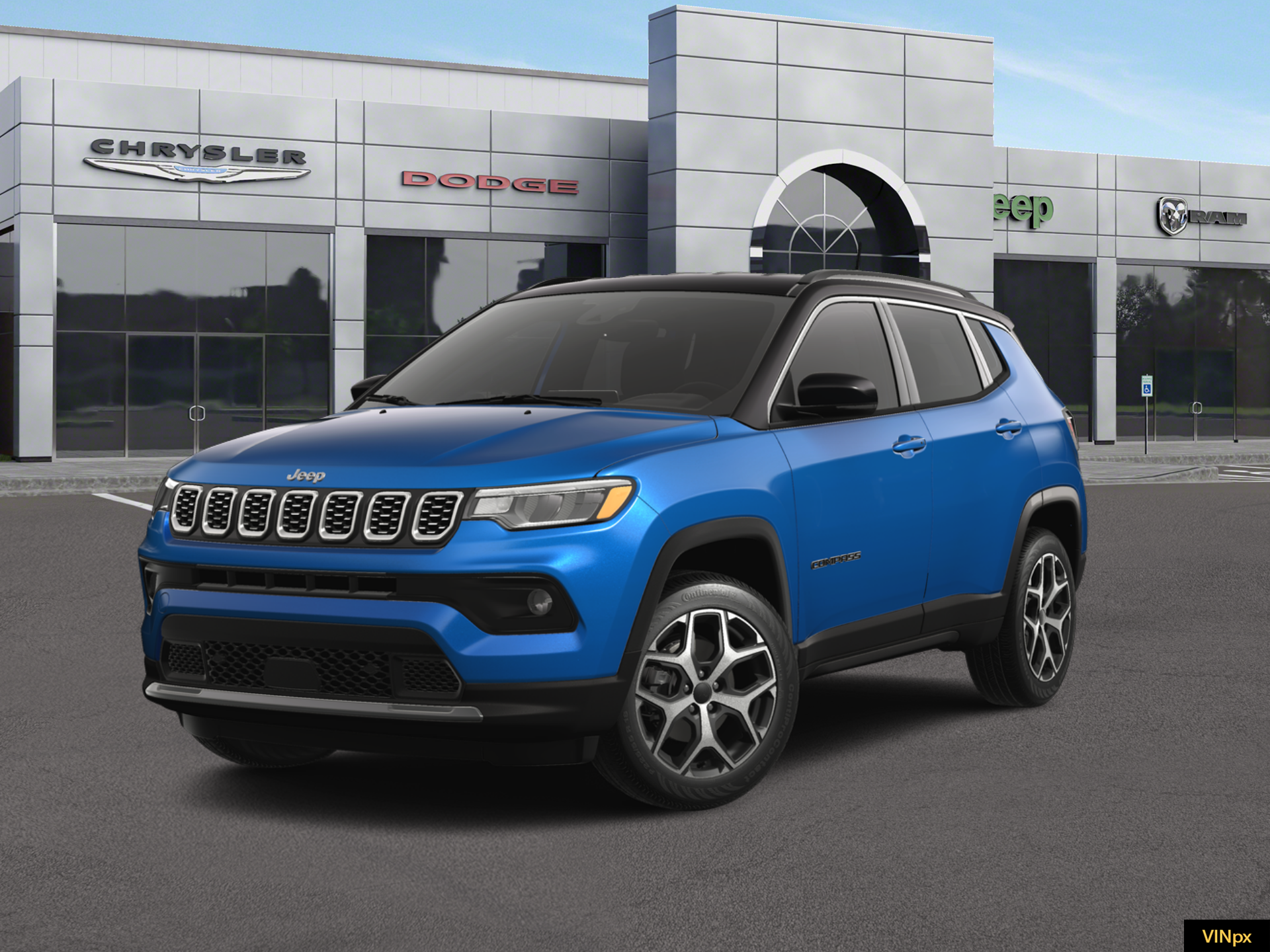 New 2026 Hydro Blue Pearlcoat Jeep Limited image 1