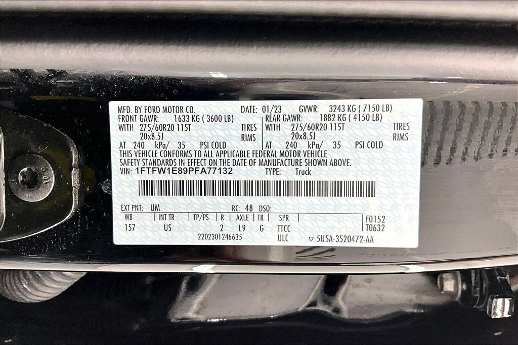 Certified Used 2023 Black Metallic Ford XLT image 36