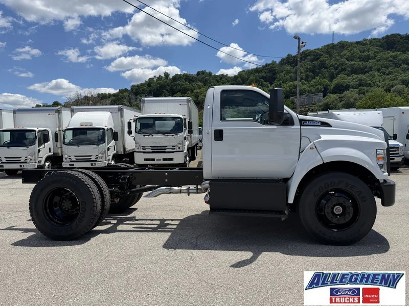 New 2027 Oxford White Ford F-650 SD Diesel Straight Frame image 5