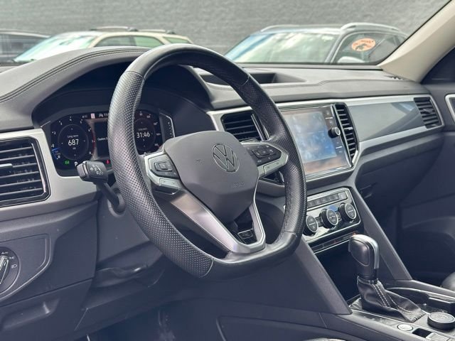 Certified Used 2023 White Volkswagen 3.6L V6 SEL Premium R-Line image 26