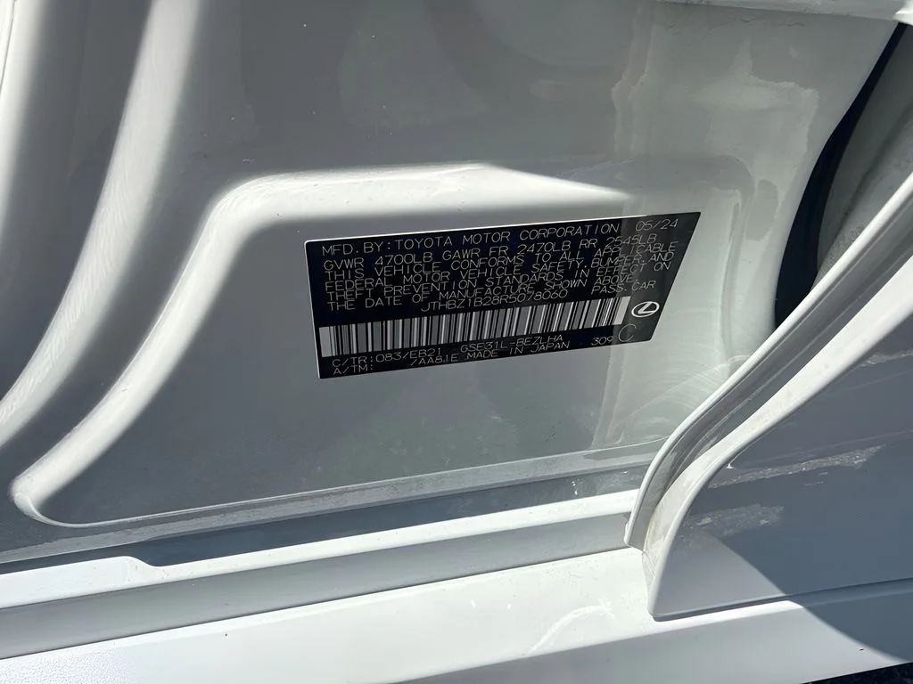 Used 2024 White Lexus 350 F SPORT Design image 23