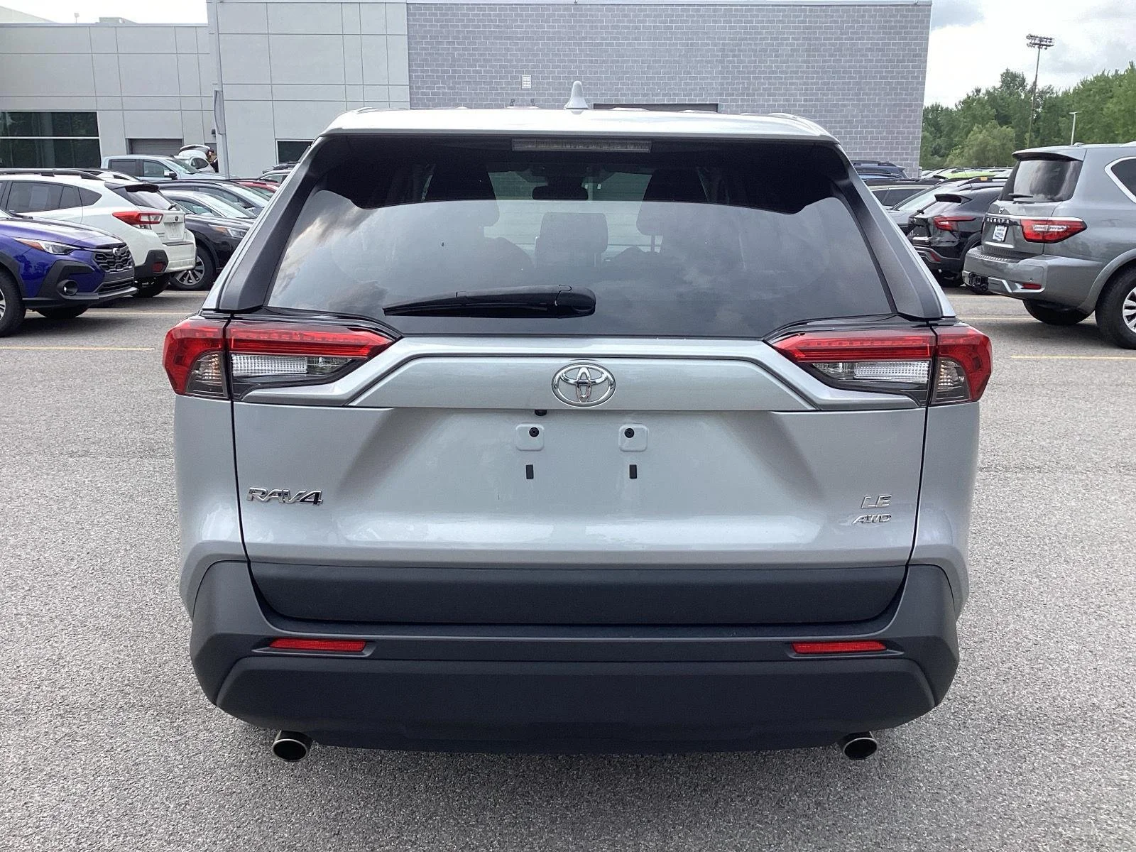 Used 2024 Silver Sky Metallic Toyota LE image 6