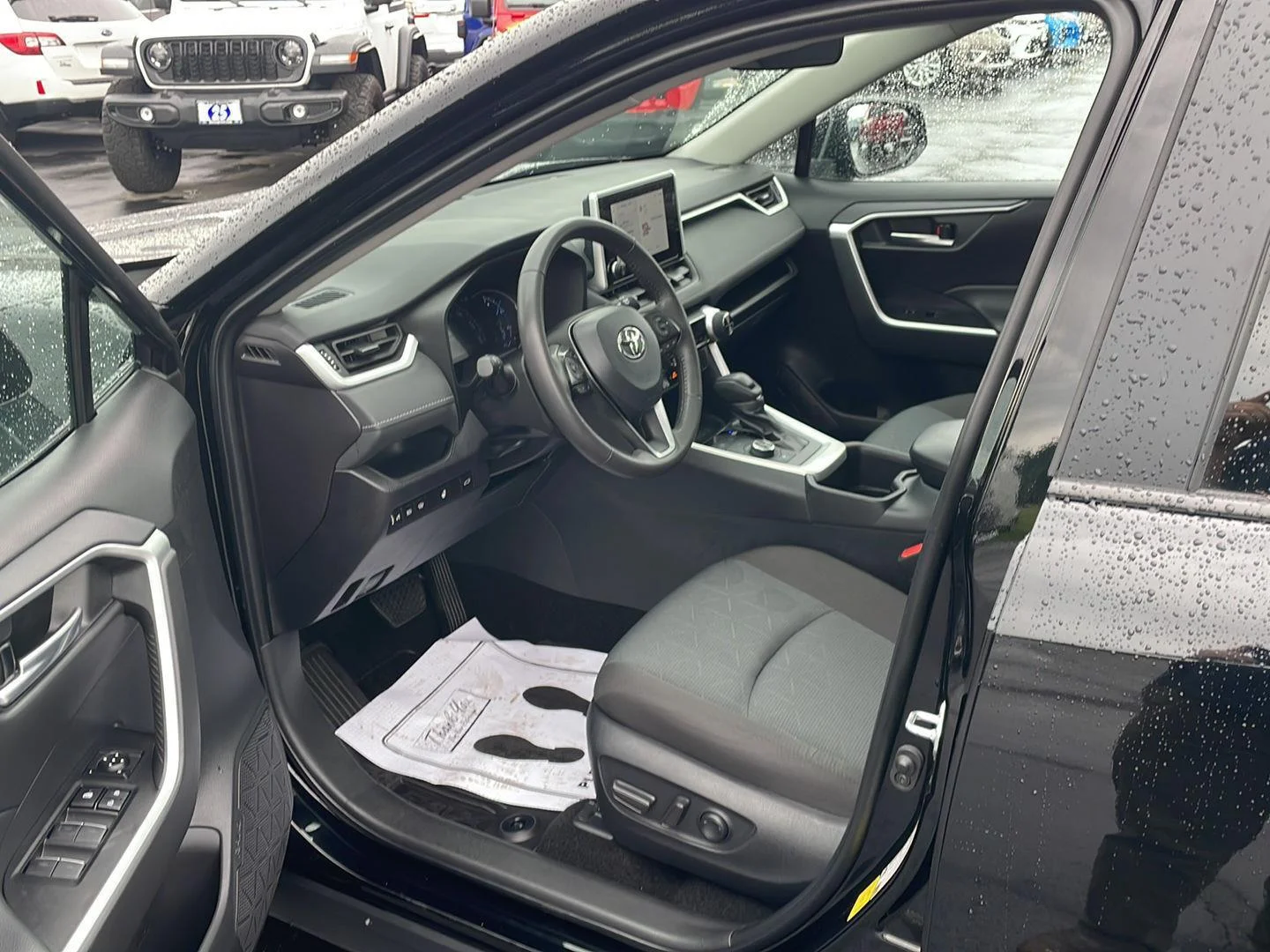 Used 2025 MIDNIGHT BLACK METALLIC TOYOTA TRUCK HYBRID XLE image 10