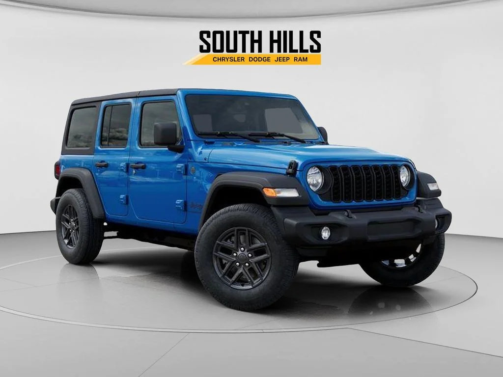 New 2026 Hydro Blue Pearl-Coat Exterior Paint Jeep Sport S image 5