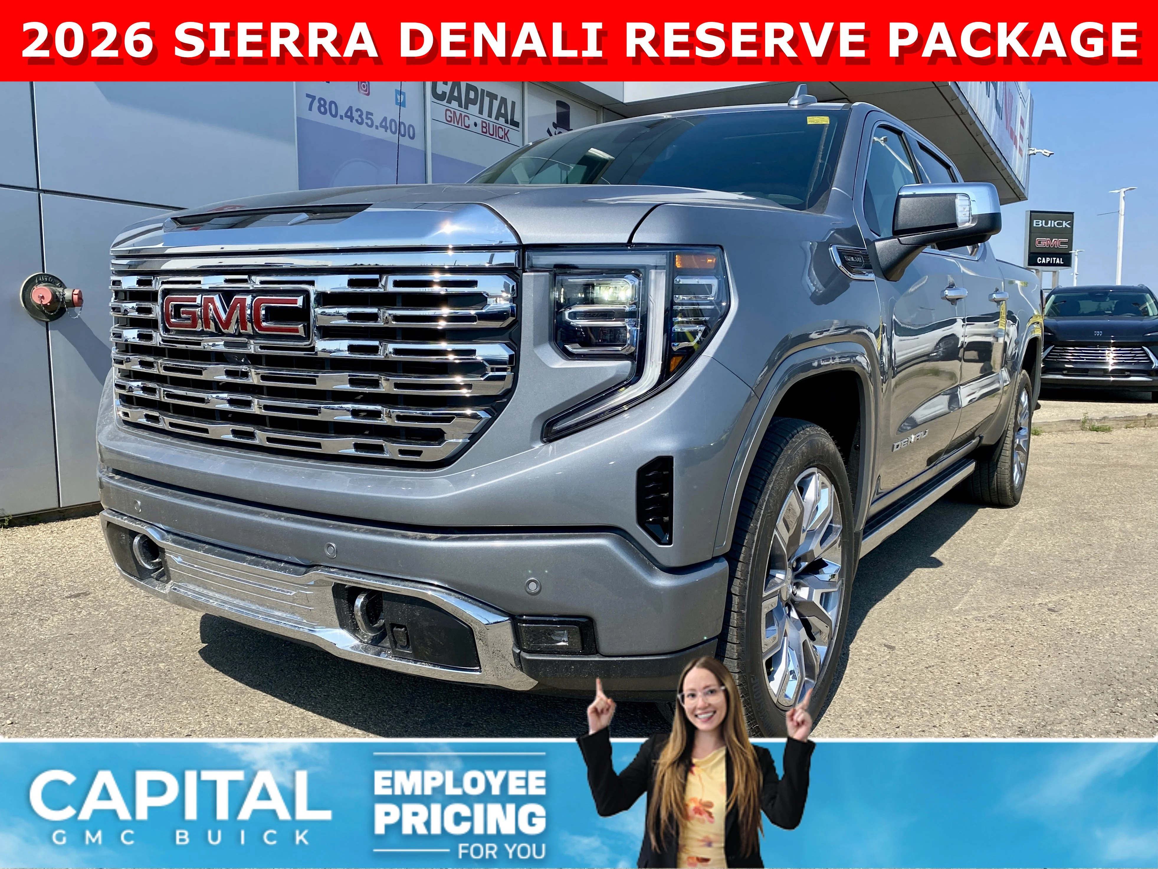 New 2026 STERLING METALLIC GMC Denali image 1