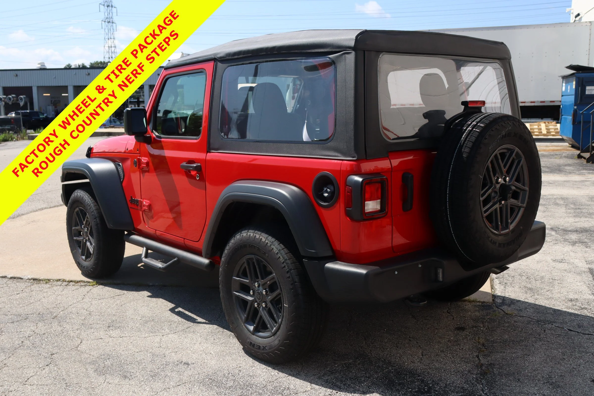 New 2026 Firecracker Red Clear-Coat Exterior Paint Jeep Sport image 5