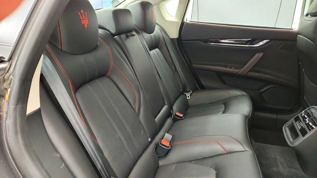 Used 2017 Grigio Maratea Metallescent Maserati S Q4 GranSport 3.0L Driver Assistance Pack+ & Cooled Front Seats image 22