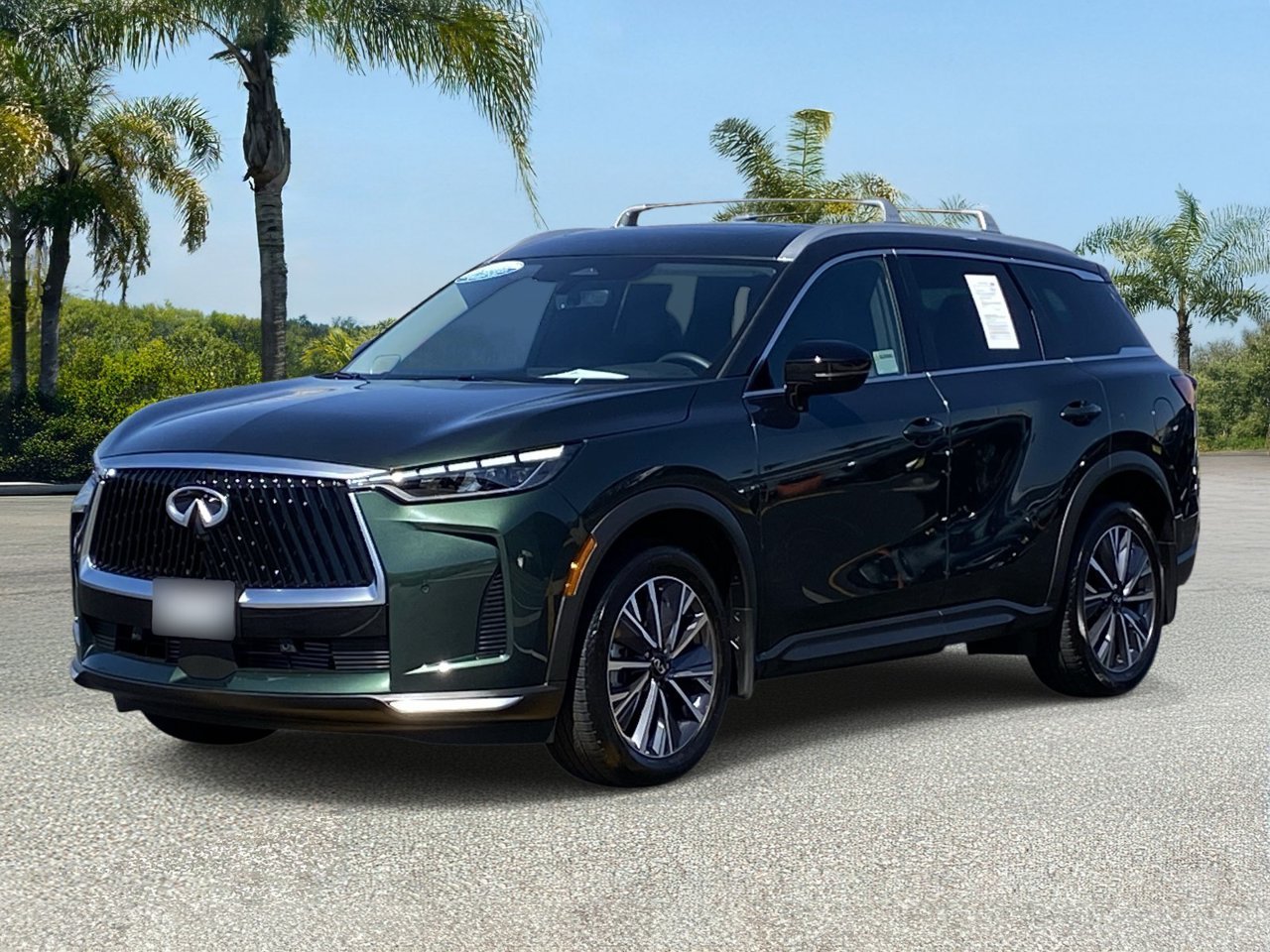 Certified Used 2027 Deep Emerald INFINITI LUXE image 1