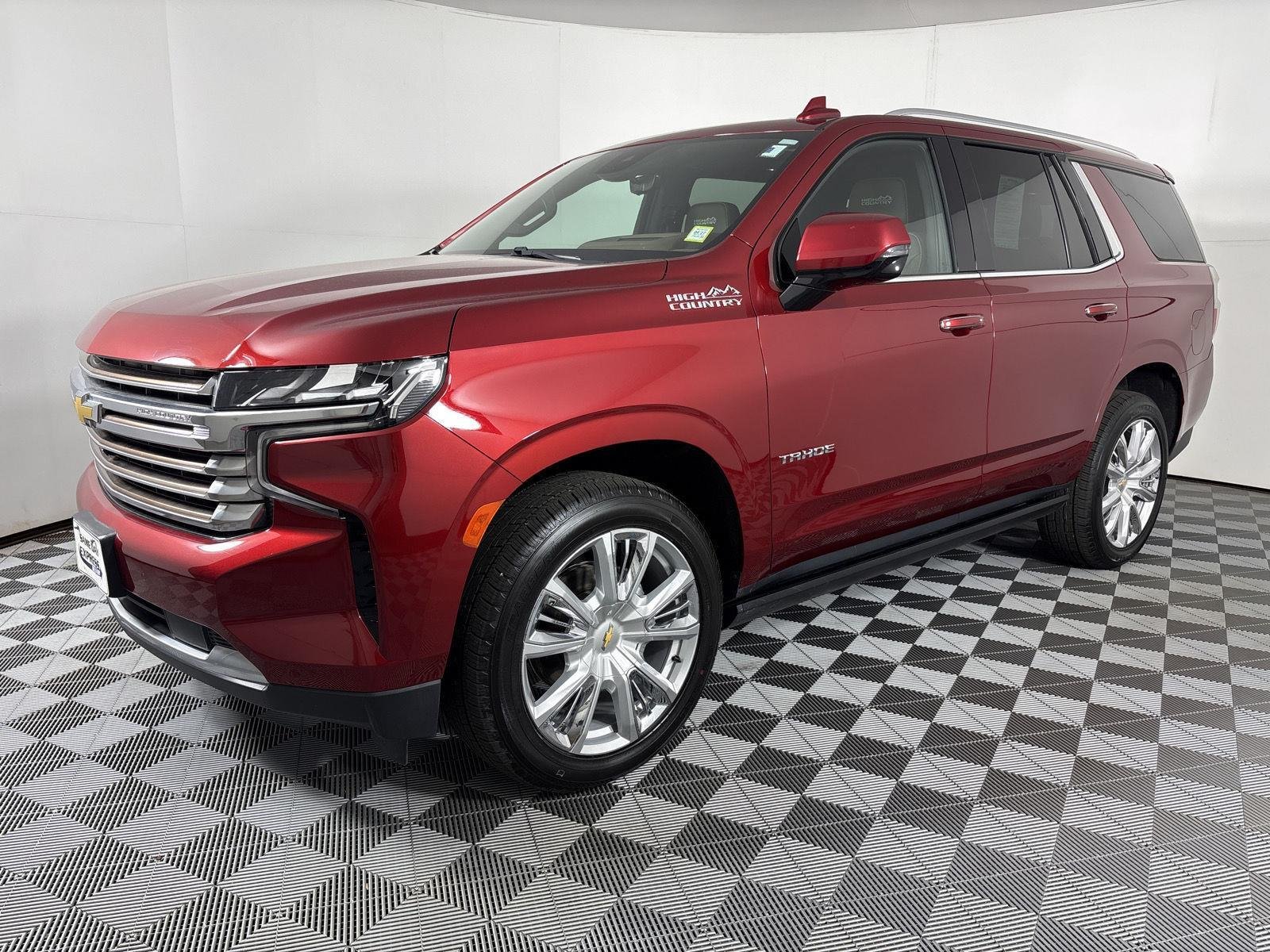 Used 2023 Radiant Red Chevrolet High Country image 3