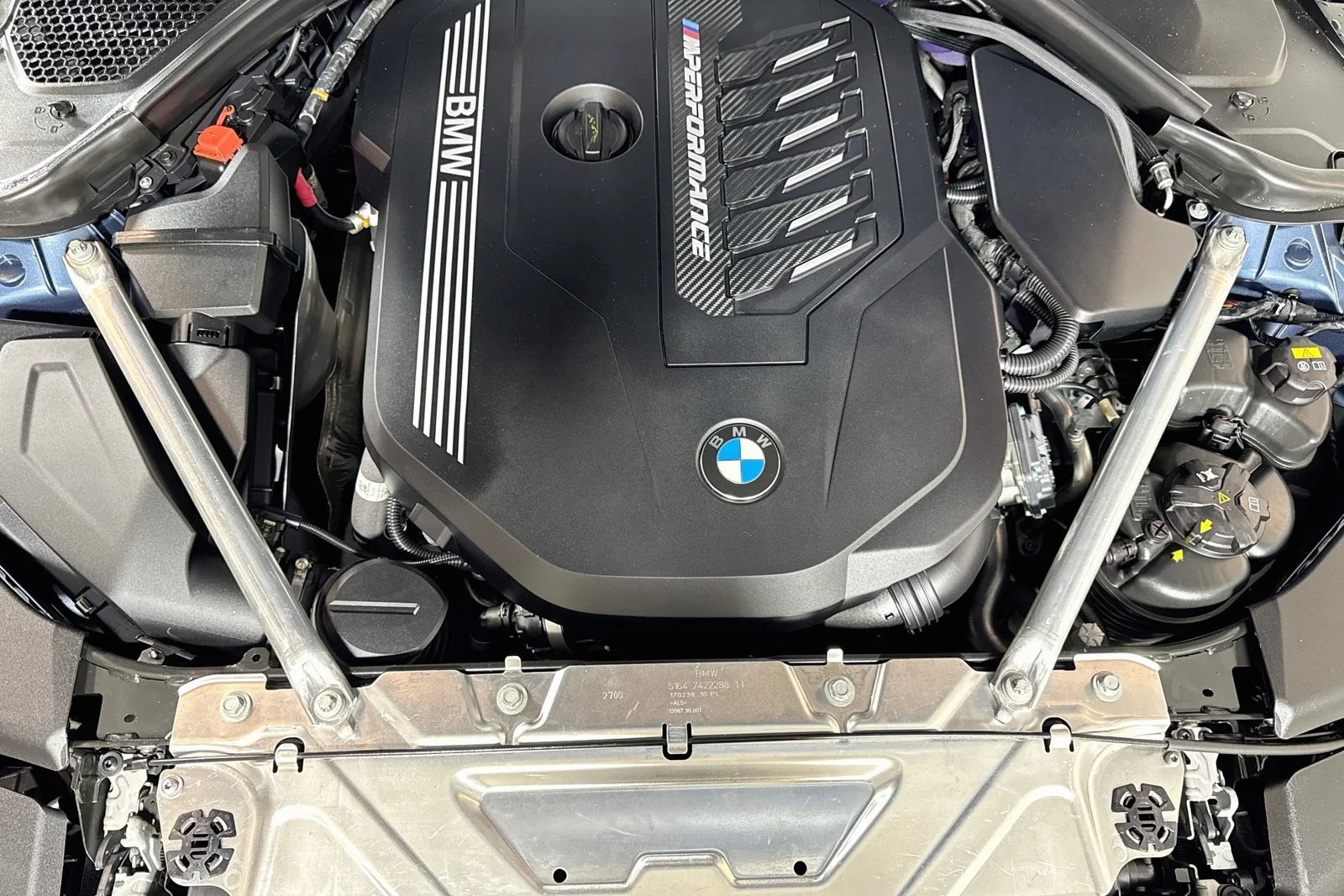 Used 2021 Arctic Race Blue Metallic BMW M440i xDrive image 28