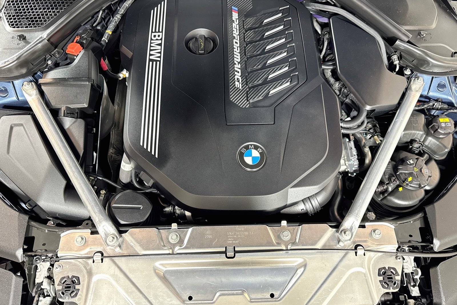 Used 2021 Arctic Race Blue Metallic BMW M440i xDrive image 28