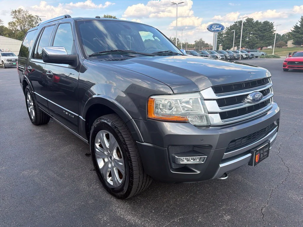 Used 2016 Magnetic Metallic Ford Platinum image 7