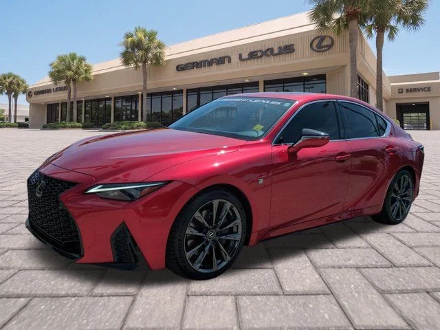 Certified Used 2024 Red Lexus 350 F SPORT image 8