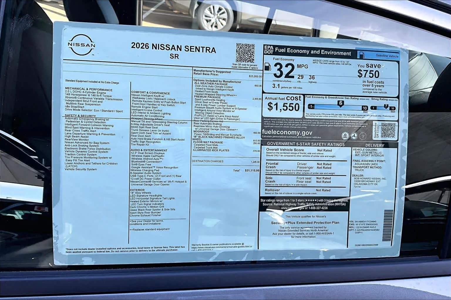 New 2026 Gun Metallic Nissan SR image 18