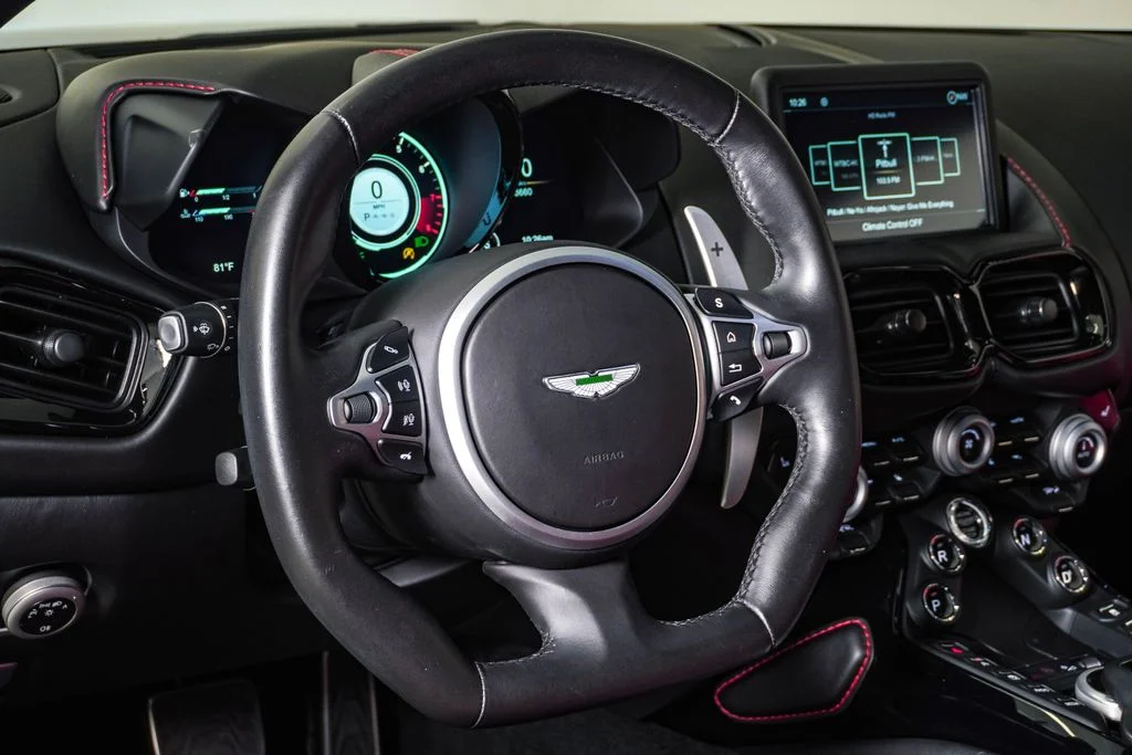Used 2019 Magnetic Silver Aston Martin Coupe image 24
