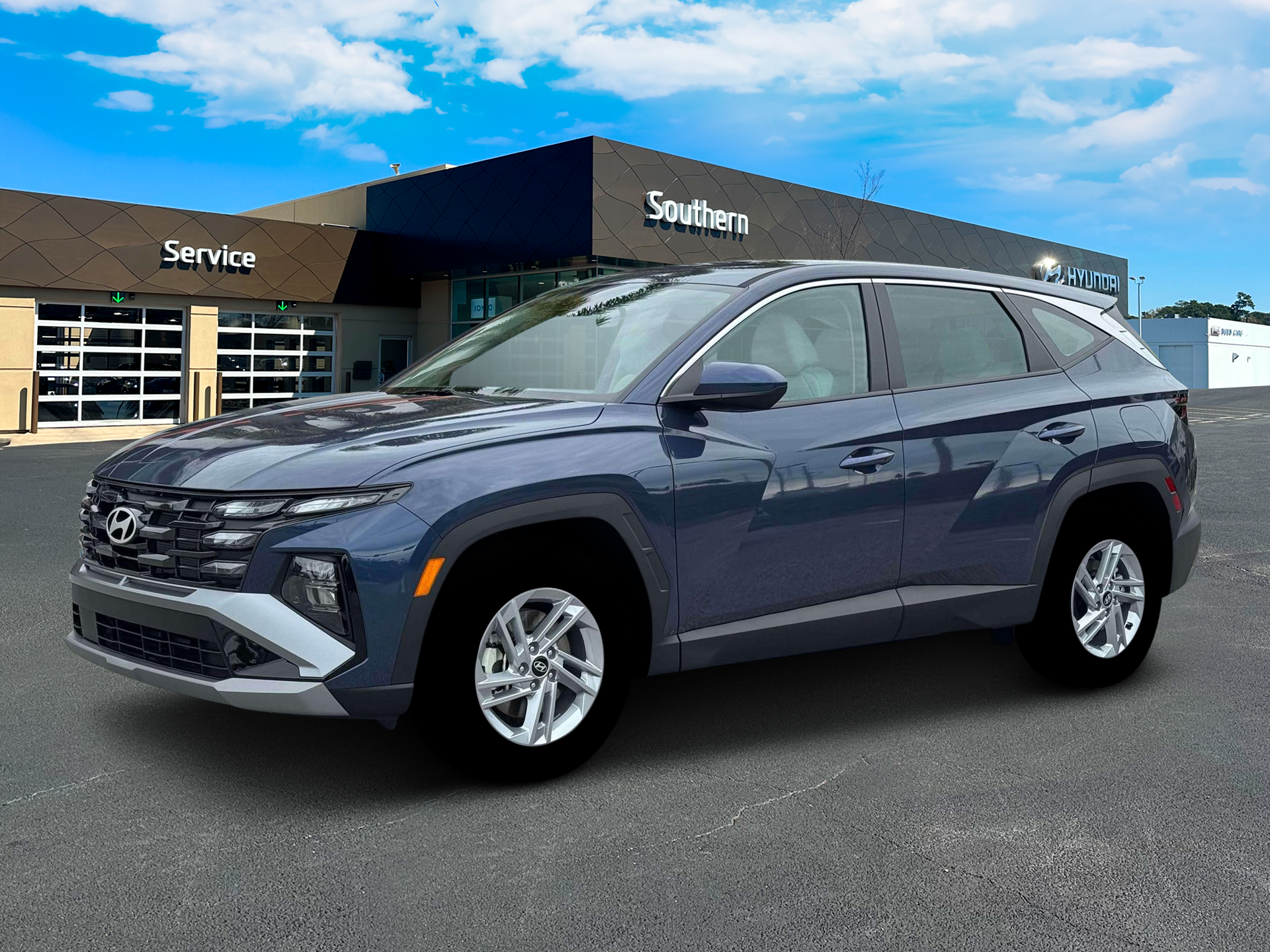 New 2026 Blue Hyundai SE FWD image 2