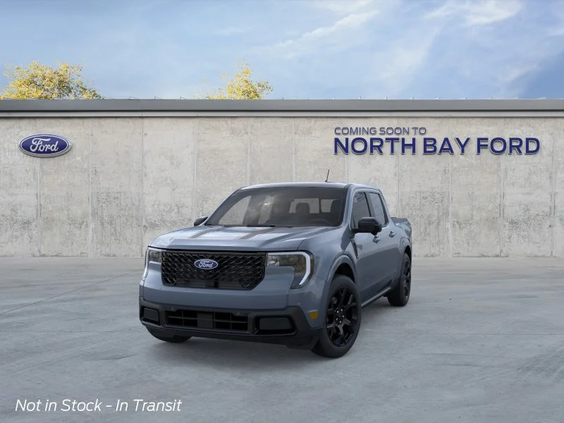 New 2026 Azure Gray Metallic Tri-Coat Ford Lariat® image 2