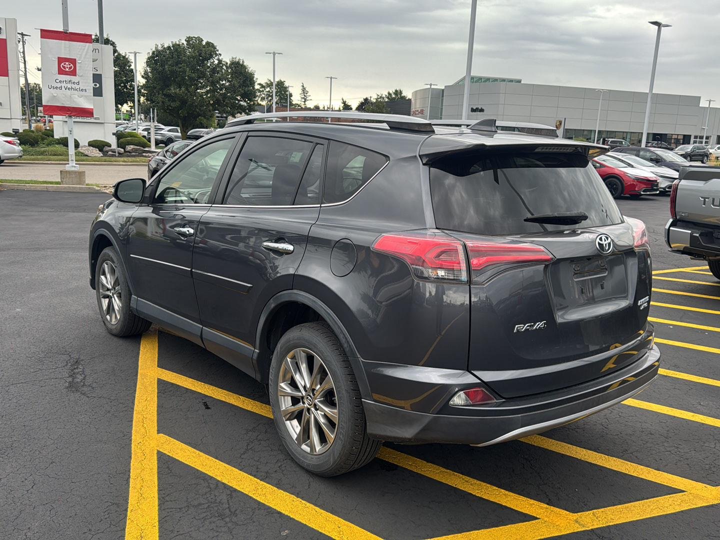 Used 2018 Magnetic Gray Metallic Toyota Limited image 4