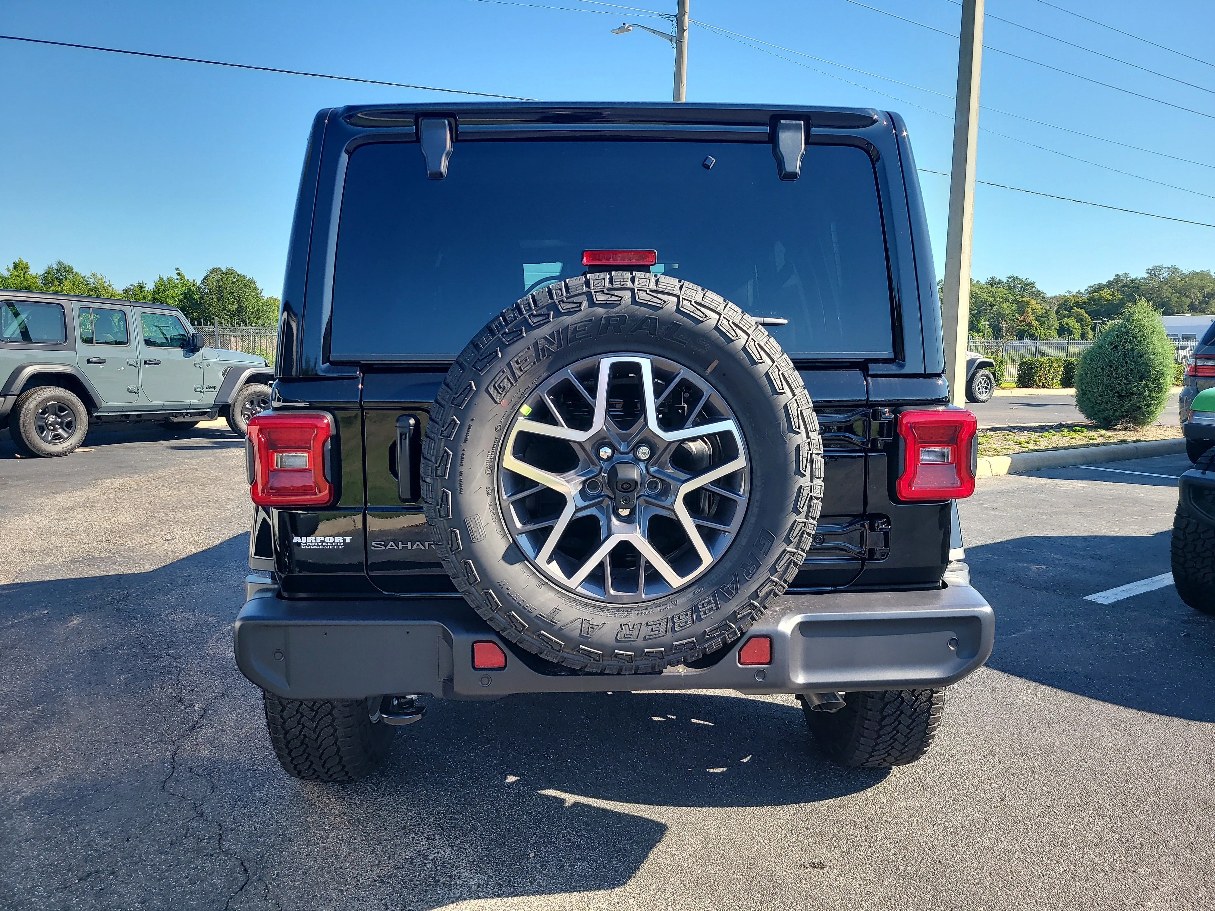 New 2026 Black Clearcoat Jeep Sahara image 6