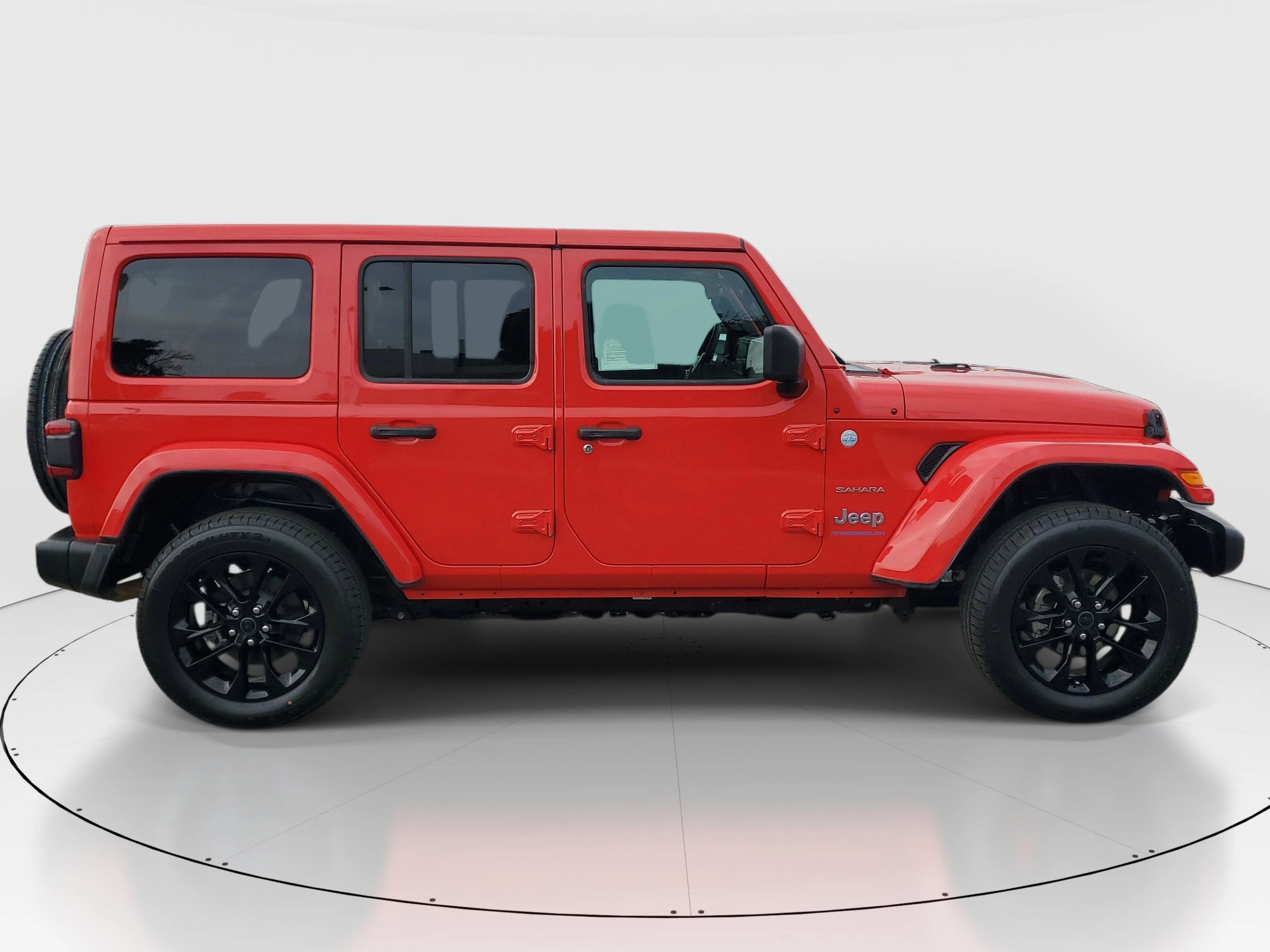 Used 2024 Red Jeep Sahara 4xe image 7
