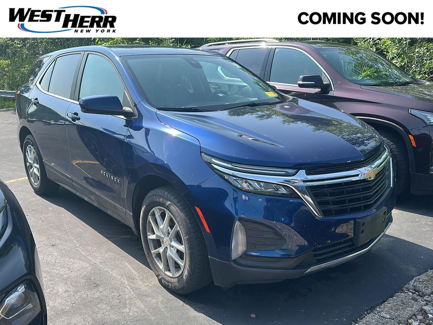 Used 2022 Blue Glow Metallic Chevrolet LT image 1