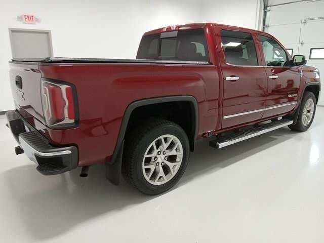 Used 2017 Crimson Red Tintcoat GMC SLT image 12
