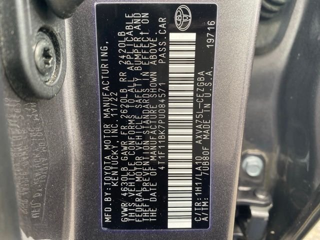 Used 2023 Gray Toyota XLE image 51