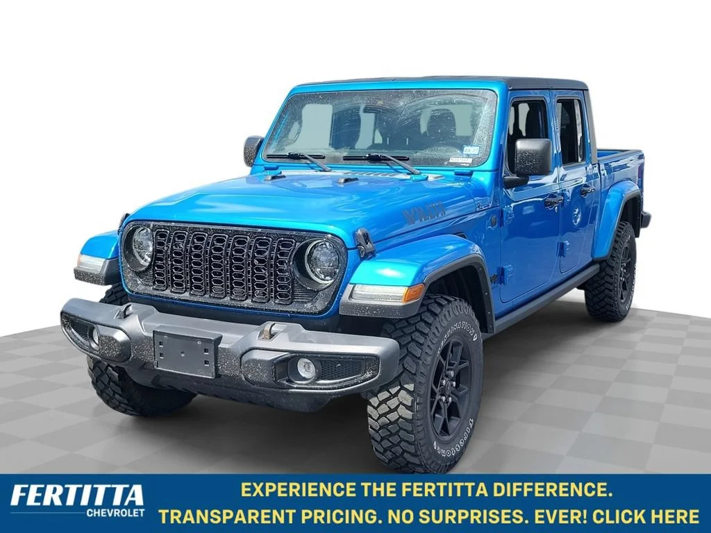 Used 2024 Blue Jeep Willys image 1