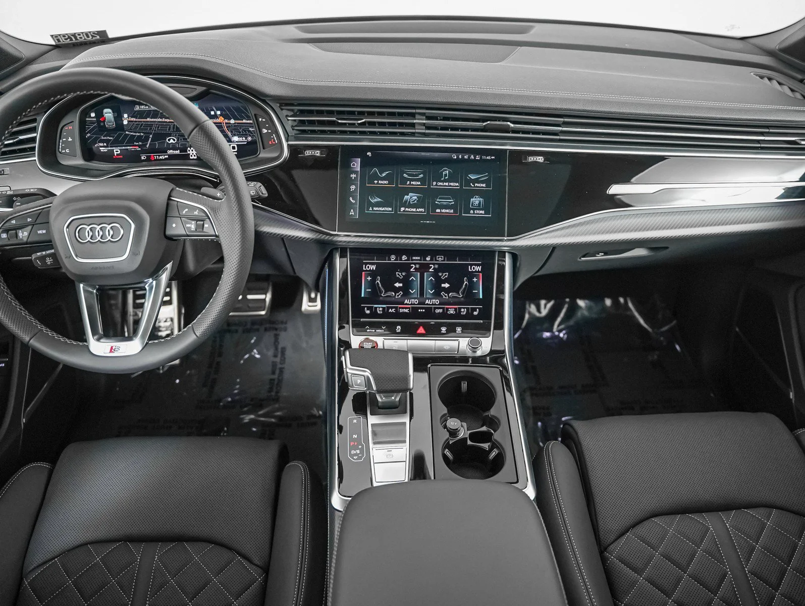 New 2026 Glacier White Metallic Audi Premium Plus image 12