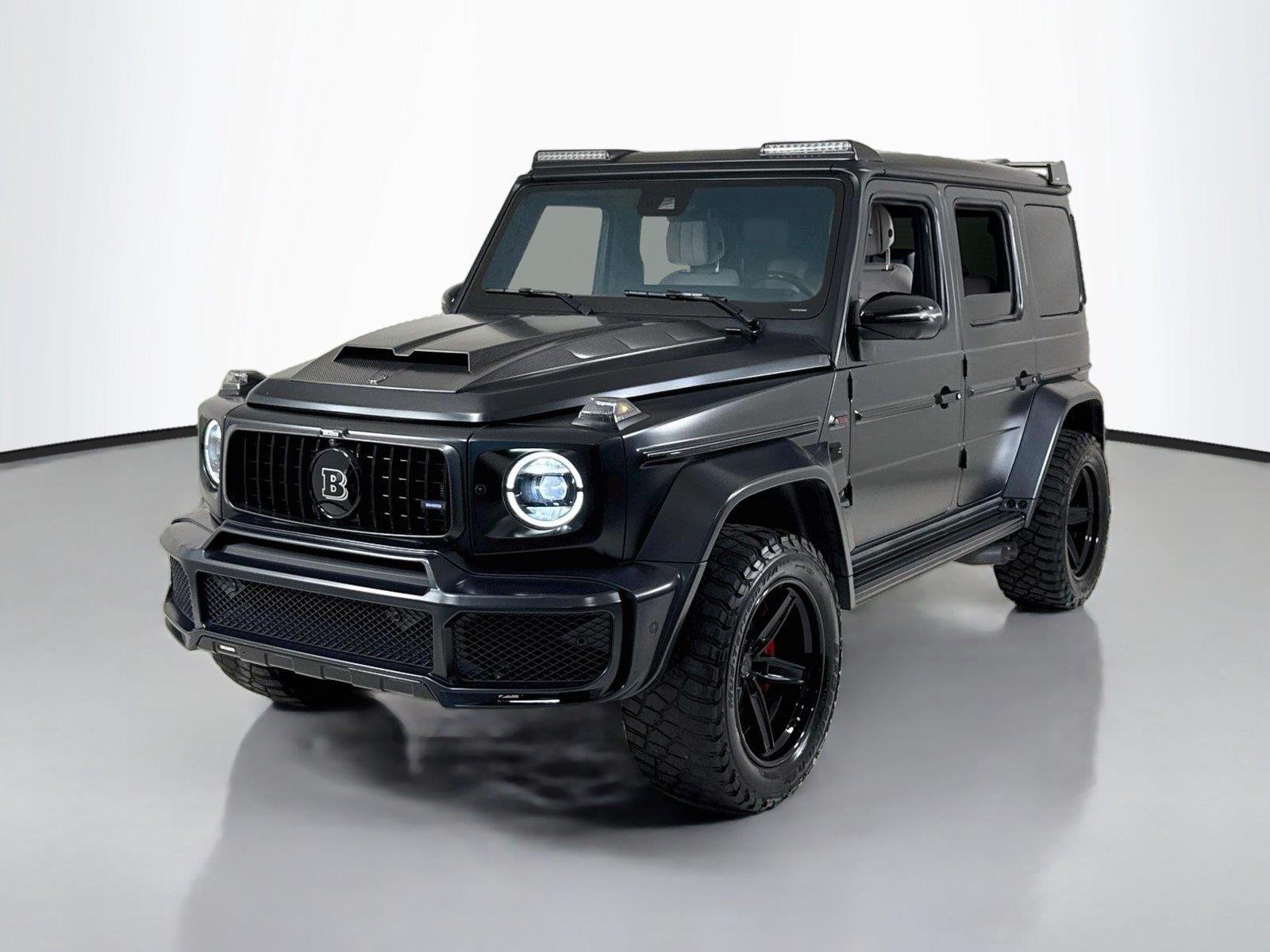 Used 2020 designo Night Black Magno Mercedes-Benz AMG® G 63 | Brabus Widebody | Factory Matte Black image 46