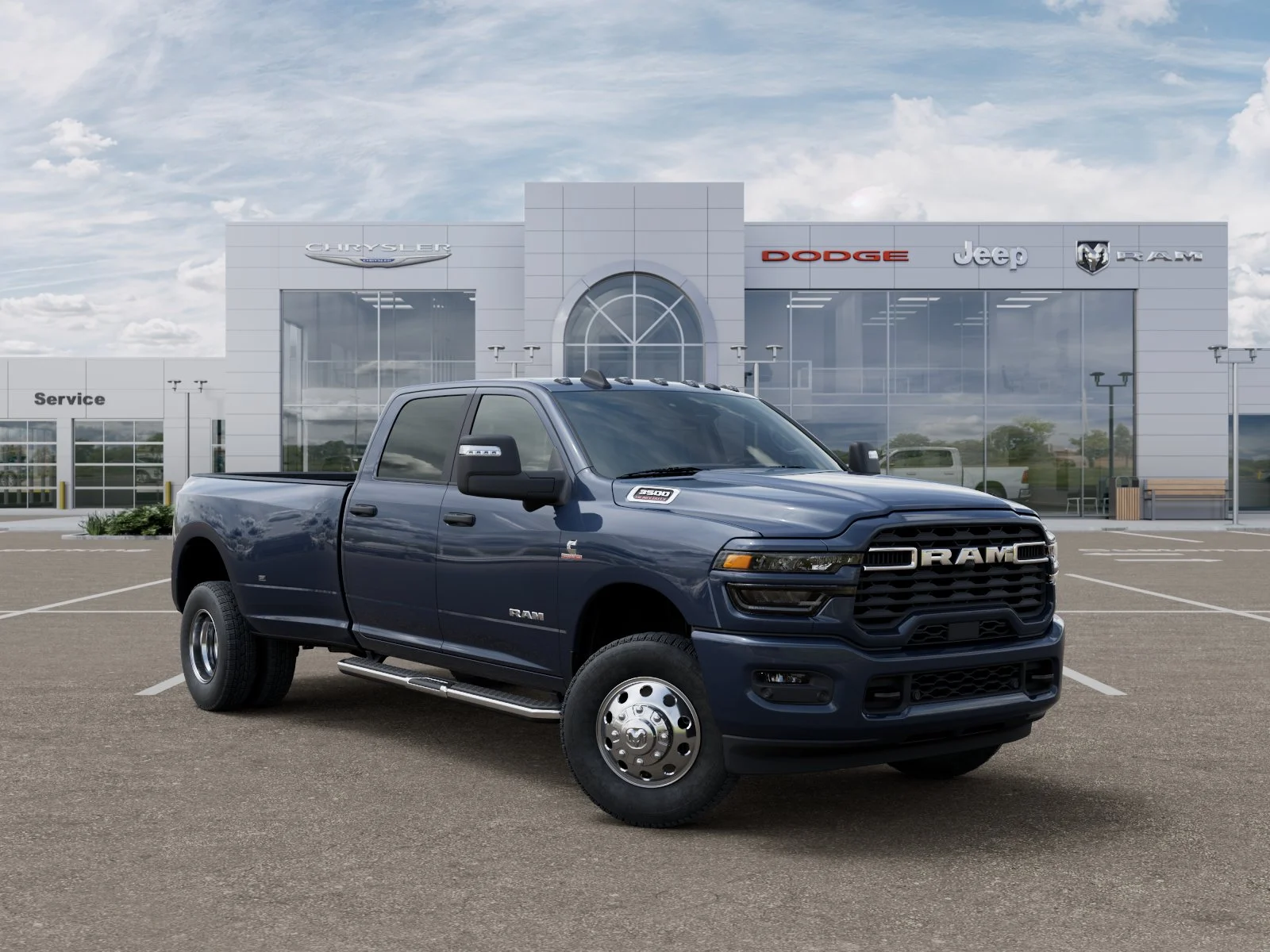 New 2026 Forged Blue Metallic Exterior Paint RAM Big Horn image 31