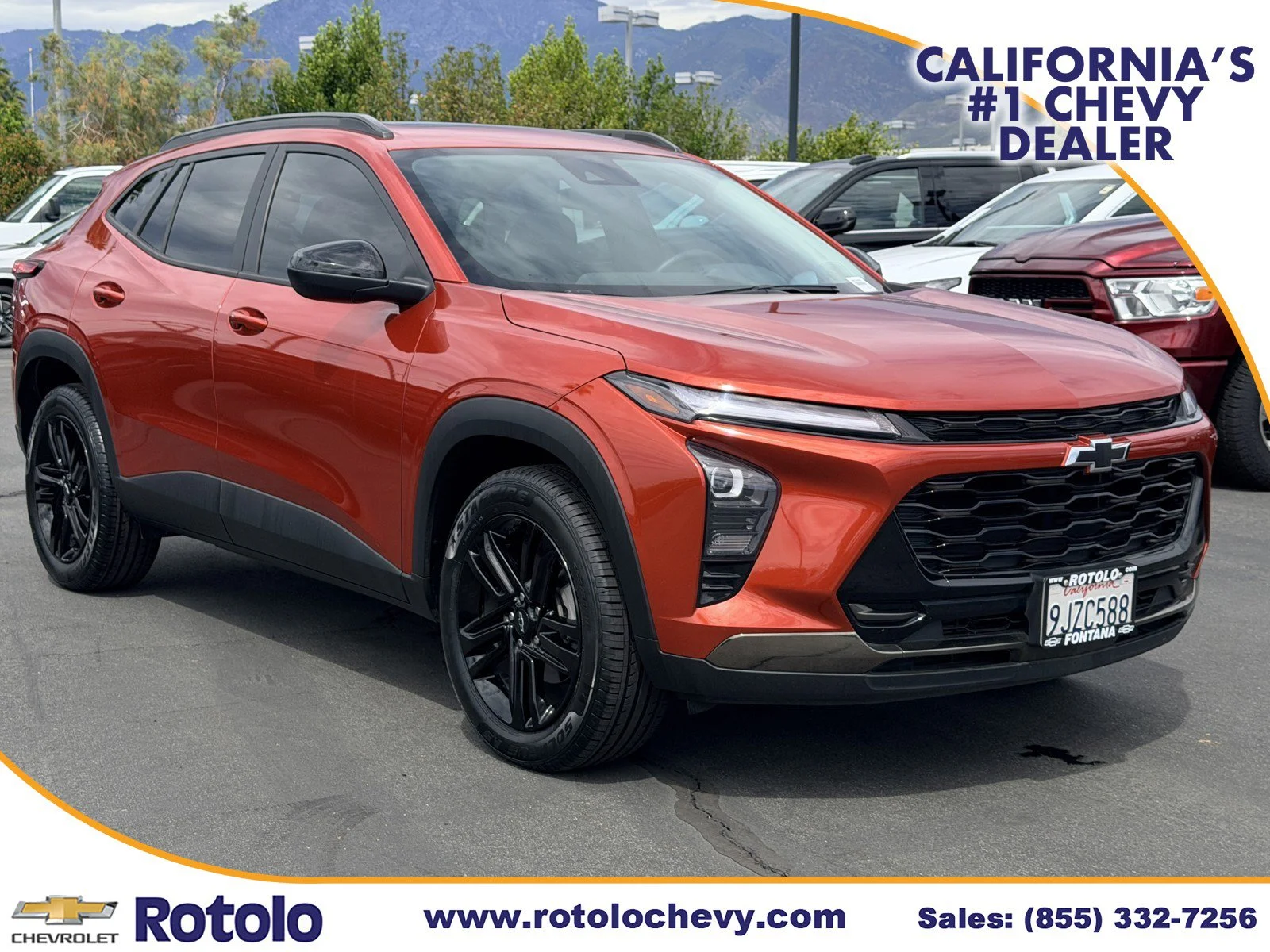 Used 2024 Cayenne Orange Metallic Chevrolet ACTIV image 1