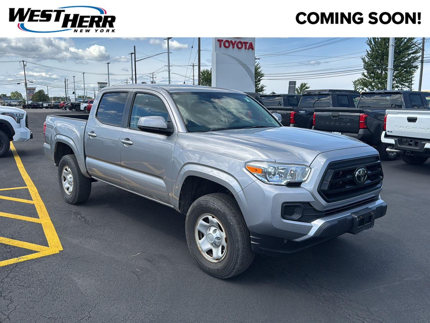 Used 2021 Silver Sky Metallic Toyota SR image 1