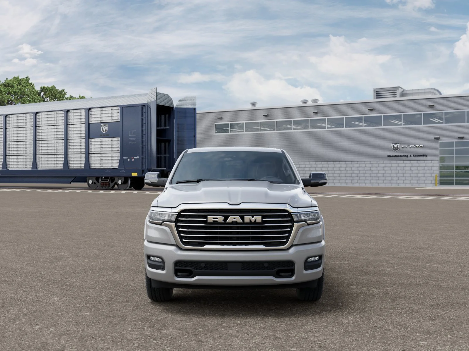 New 2026 Silver Zynith Exterior Paint RAM LARAMIE image 6
