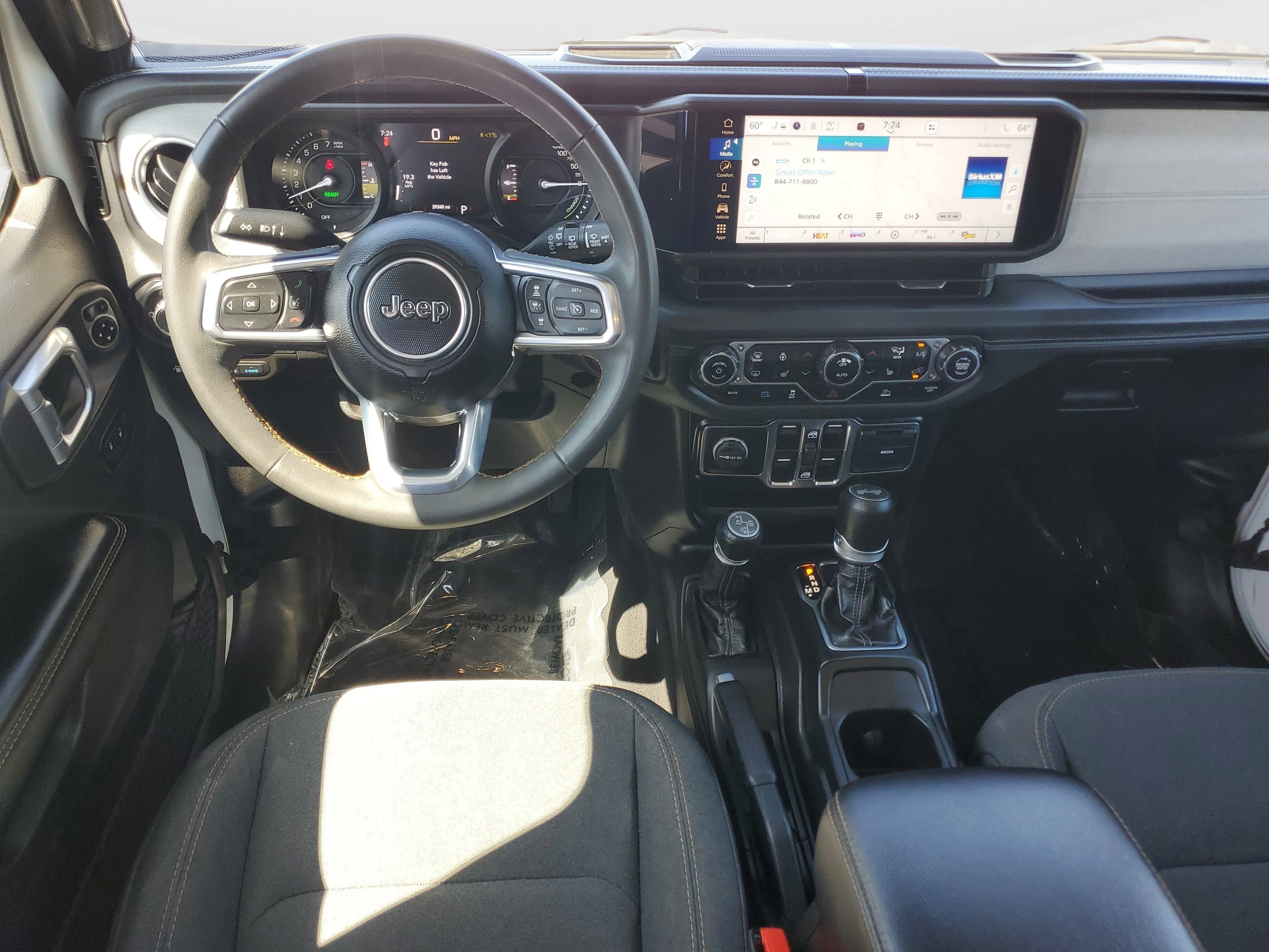 Used 2024 White Jeep Sahara 4xe image 16