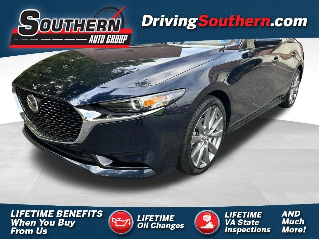 Used 2021 Blue Mazda Preferred image 1