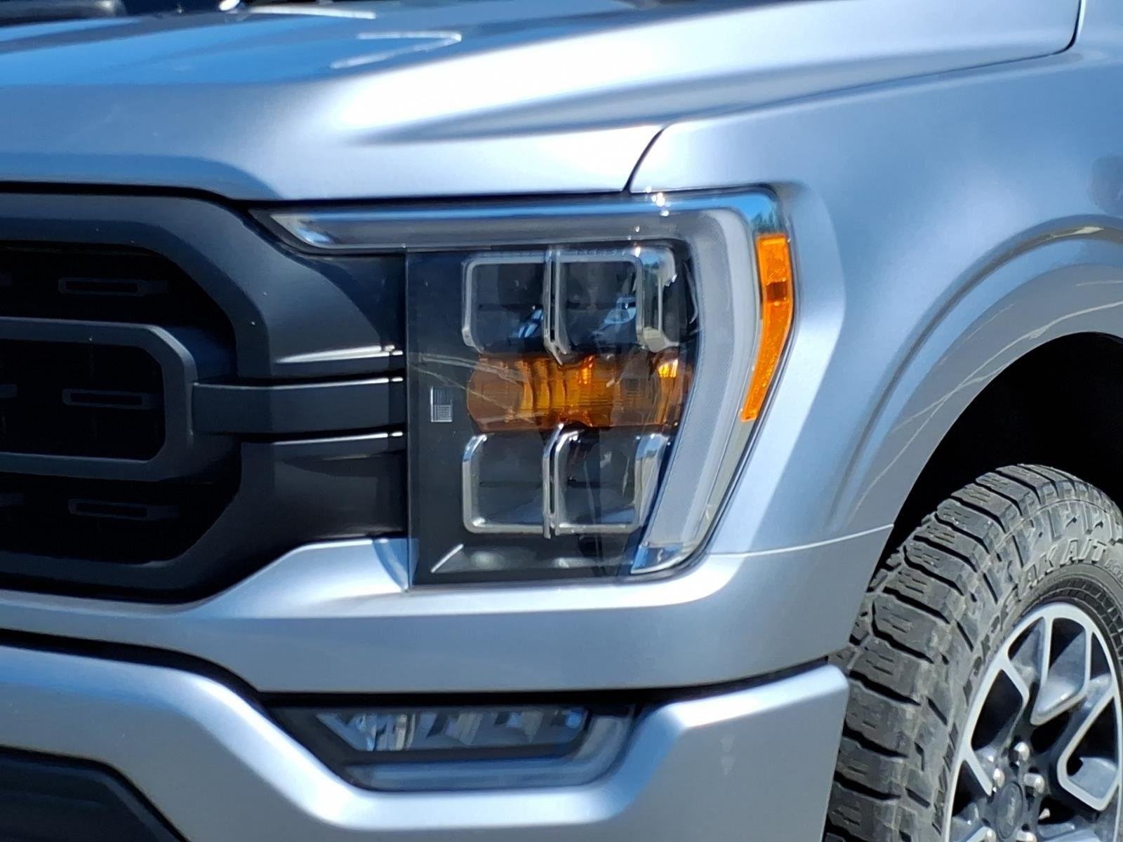 Used 2021 Iconic Silver Metallic Ford XLT image 2